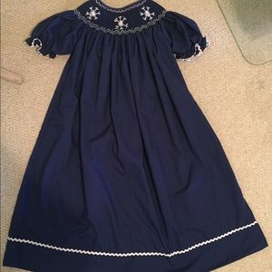 Smock Stars Dress new navy size 6T